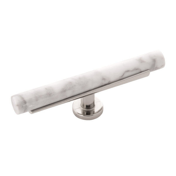 White Marble with Polished Nickel / regular
